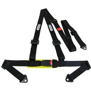 Tenzo-R - Autogordel - Zwart - 3 Punts - Sportgordel
