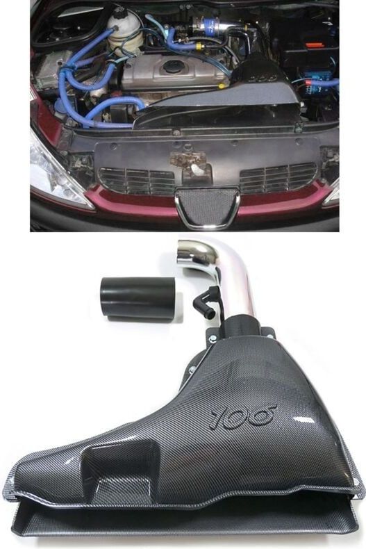 Peugeot - 106 - Luchtfilter - ABS - Carbonlook - Herbruikbaar