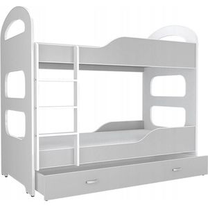 Kinder stapelbed wit - 160 x 80 cm