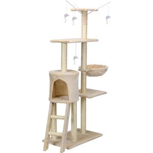 Krabpaal Kattenboom XXL 135 X 97 X 55 cm Beige