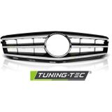 Grill MERCEDES W204 07-14 AVANTGARDE CHROOM-BLACK