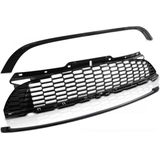 Grill MINI COOPER S/JCW 06-14 R56/57/55 GLANZEND ZWART