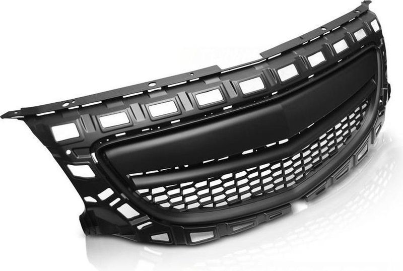 Grill geschikt voor Opel Insignia 08-12 OPC Look zwart mat