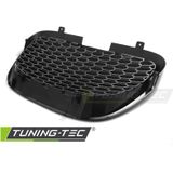 Grill SEAT LEON / ALTEA / TOLEDO 05-09 HONINGRAAT ZWART MAT