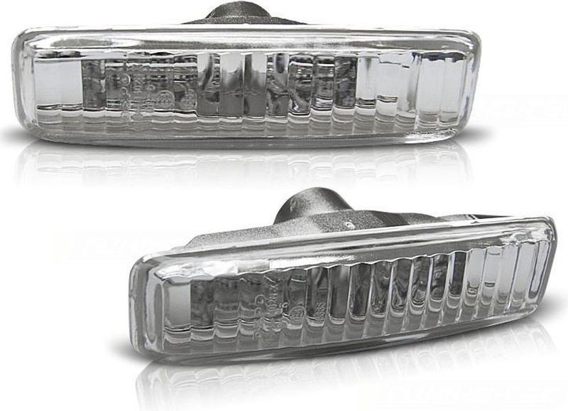 Zijkant knipperlichten geschikt voor BMW E39 09 95-08 03 chroom