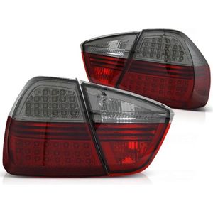 Achterlichten BMW E90 03 05-08 08 ROOD SMOKE LED INDIC