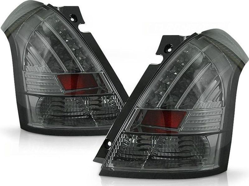Achterlichten SUZUKI SWIFT 05 05-10 SMOKE LED