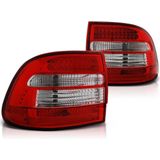 Achterlichten PORSCHE CAYENNE 02-06 ROOD HELDER LED