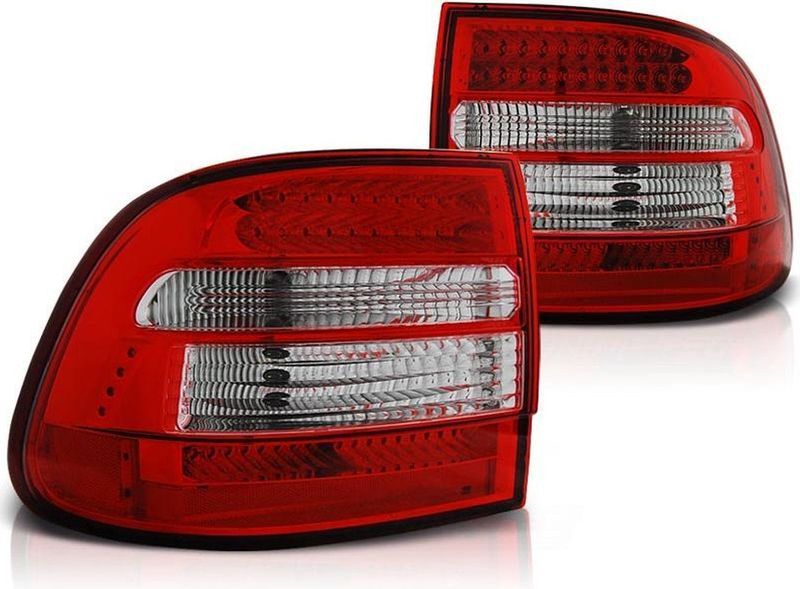 Achterlichten PORSCHE CAYENNE 02-06 ROOD HELDER LED