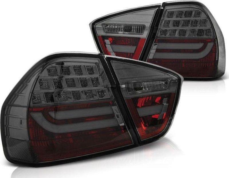 Achterlichten BMW E90 03 05-08 08 SMOKE LED STRIP