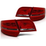 Achterlichten AUDI A3 8P 04-08 SPORTBACK ROOD HELDER LED