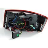 Achterlichten - AUDI A6 C6 SEDAN - 04 04-08 - SMOKE - LED 6PIN
