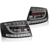Achterlichten - Zwart - Geschikt voor Audi A6 C6 Sedan 04 04-08 - LED 7pin