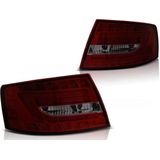 Achterlichten AUDI A6 C6 SEDAN 04 04-08 ROOD SMOKE LED 7PIN