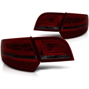 Achterlichten AUDI A3 8P 04-08 SPORTBACK ROOD SMOKE LED