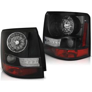 Achterlichten LAND ROVER RANGE ROVER SPORT 05-09 ZWART LED