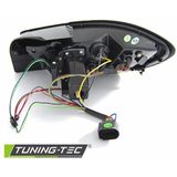 Achterlichten SEAT IBIZA 6J 3D 06 08-12 ROOD SMOKE LED STRIP