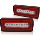 Achterlichten MERCEDES W463 G-Klasse 90-12 ROOD HELDER LED SEQ