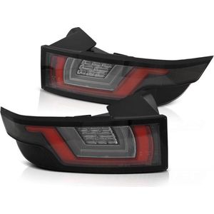 Achterlichten LAND ROVER RANGE ROVER EVOQUE 11-18 ROOD HELDER ZWART LED
