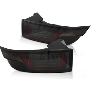 Achterlichten LAND ROVER RANGE ROVER EVOQUE 11-18 SMOKE ZWART LED