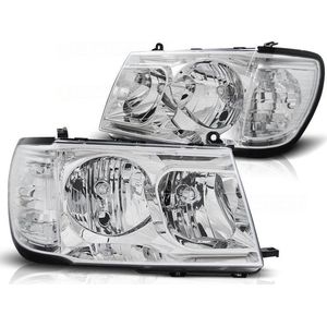 Koplampen TOYOTA LAND CRUISER FJ100 98-04 CHROOM
