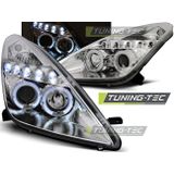 Koplampen dual halo rims TOYOTA CELICA T230 99-05 ANGEL EYES CHROOM