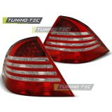 Achterlichten geschikt voor Mercedes S-Klasse W220 98-05 rood helder