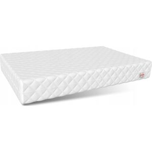 Viking Choice Matras 80x180 - koudschuim - 11cm - kokoslaag - ventilatie latex Wit Matras opgerold