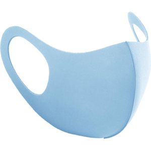 Mondkapje Wasbaar Blauw Mondmasker Wasbaar Mondkapje Wasbare Mondkapjes Niet Medisch Elastisch Universeel