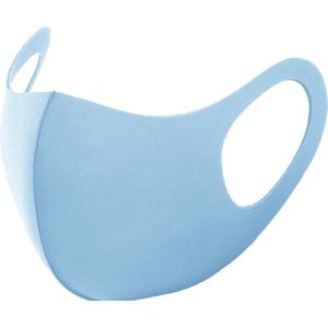 Wasbaar Mondkapje Blauw Wasbaar Mondmasker Elastisch Mondkapjes