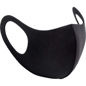 Mondkapje Wasbaar Zwart Mondmasker Wasbaar Mondkapje Wasbare Mondkapjes Universeel