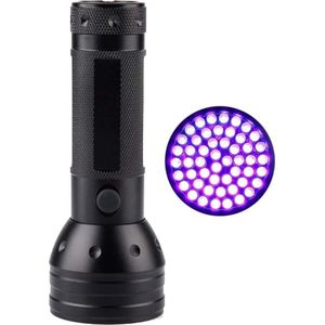 UV Zaklamp LED Black Light - Ultra Violet Zaklamp Met LED Verlichting - Blacklight Zaklamp UV LED - Ultra Violet Zaklamp - Zwart