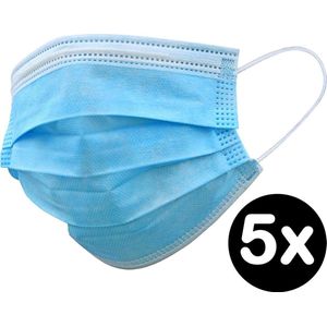 Mondkapje Wegwerp Mondkapjes Mondmasker Niet Medisch - 5 Stuks