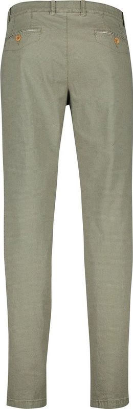 Katoenen COM4 broek swingfront groen print Big&Tall