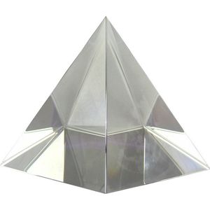 Gws Kristallen Piramide voor Fotografie – Piramide Prisma - Heldere kristallen Piramide – 50 mm