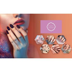 Exquis Soft Gel Kunstnagels - Nageltips Transparant Soft gel tips - 11 maten - 550 stuks