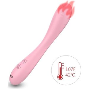 BLUSSERS Clitoris Wand Vibrator + G Spot Vibrator voor Vrouwen - Roze