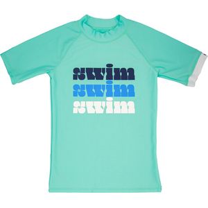 JUJA - uv-zwemshirt kinderen - korte mouw - upf50+- groen - 98/104cm
