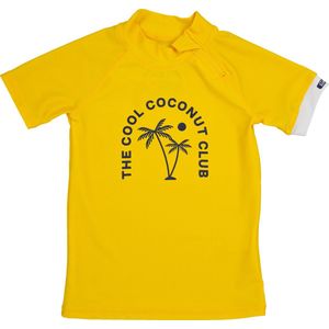 JUJA - uv-zwemshirt kinderen - korte mouw - upf50+- geel -