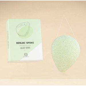 ShampooBars Konjac spons Aloë Vera (gecombineerde huid)