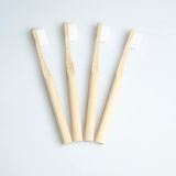 Bamboe tandenborstels kinderen (4 stuks) | Gemaakt van duurzaam bamboe | Plasticvrij | 100% biologisch afbreekbare verpakking