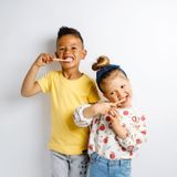 ShampooBars - Bamboe Tandenborstels - Kinderen - 4 Stuks