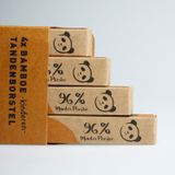 ShampooBars - Bamboe Tandenborstels - Kinderen - 4 Stuks