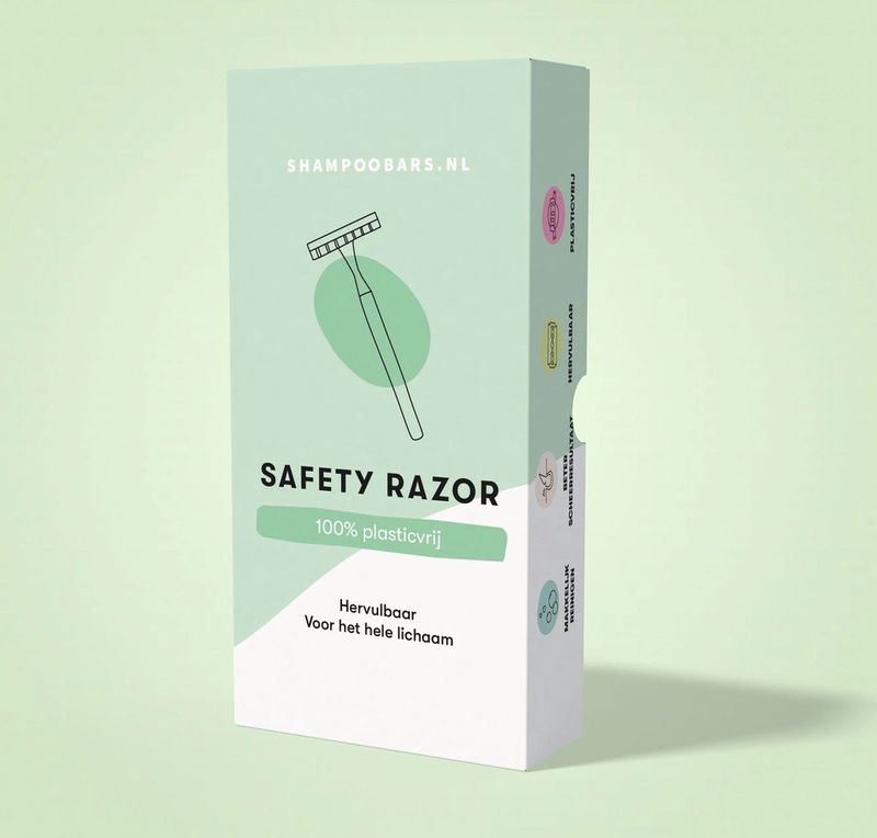 ShampooBars - Safety Razor - Scheermes - Duurzaam - Plasticvrij