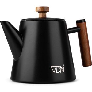 Bredemeijer Duet Eva theepot 1,1 liter, zwart