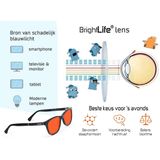 BrightLife Relax - Blauw licht bril - Computerbril - Blauw licht filter bril
