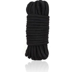 Eroticnoir - Bondagetouw - BDSM touw - SM touw - 10 Meter - Zwart