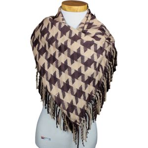 AltinModa Dames sjaal XXL - Omslagdoek Dames sjaal voor winter - Dikke Zachte Modesjaals 100% viscose - 60 x 180 cm