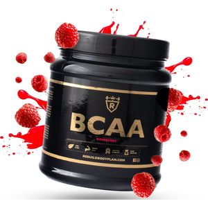 Rebuild Nutrition BCAA - 300 gr Poeder - Framboos Smaak - Essentiële Aminozuren voor Spierherstel