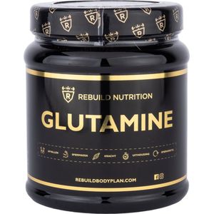 Rebuild Nutrition - Glutamine - 400 gr Poeder - Ondersteunt Herstel en Spiergroei